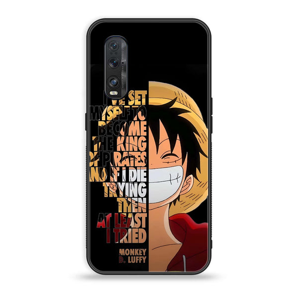 Oppo Find X2 - Anime -  Premium Printed Metal soft Bumper shock Proof Case