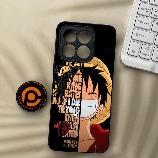Honor X5b Plus - Anime - Premium Metal Printed soft Bumper shock Proof Case