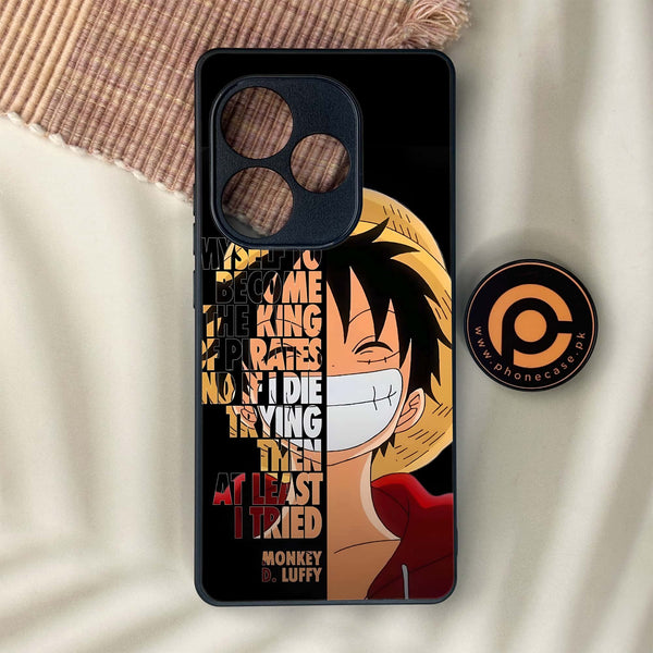 Realme GT 6 - Anime - Premium Metal Printed soft Bumper shock Proof Case