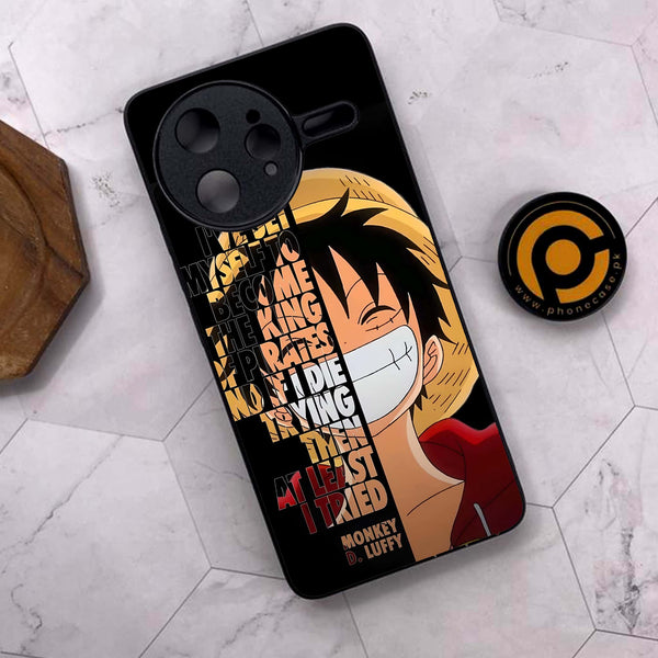 Xiaomi Poco F7 Ultra 5G - Anime - Premium Metal Printed soft Bumper shock Proof Case
