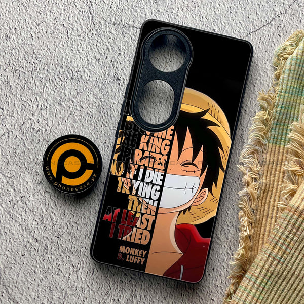 Vivo V40 Pro - Anime - Premium Metal Printed soft Bumper shock Proof Case