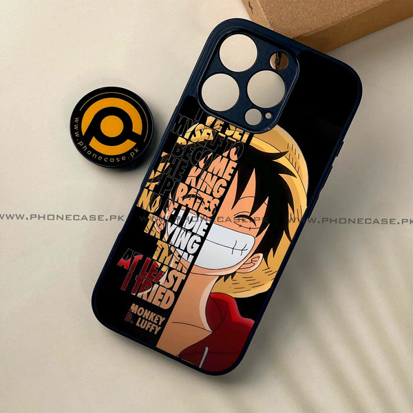 iPhone 16 Pro - Anime - Premium Printed Glass soft Bumper shock Proof Case