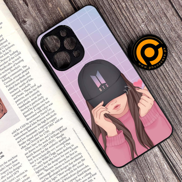 Xiaomi Redmi 12 - Anime Girls Design 3  - Premium Metal Printed soft Bumper shock Proof Case