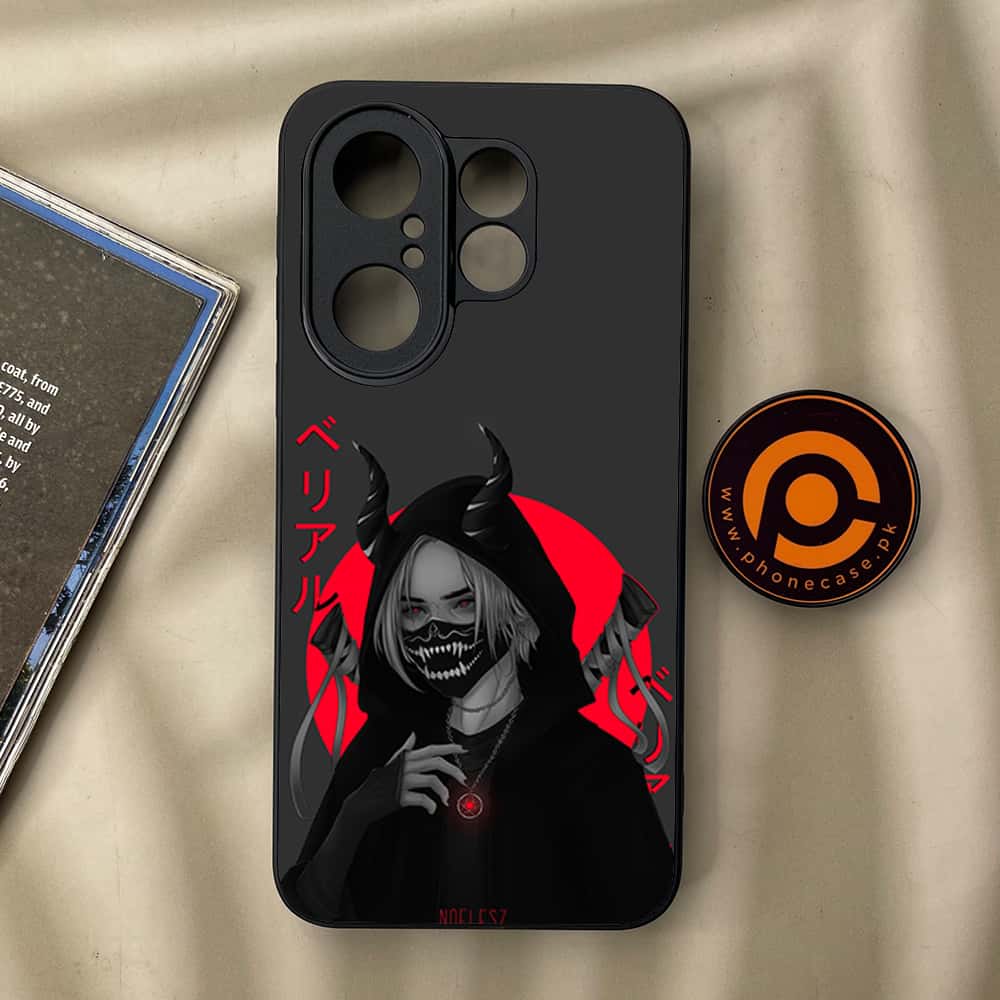 Vivo X200 FE - Anime Series - Premium Metal Printed soft Bumper Shock Proof Case