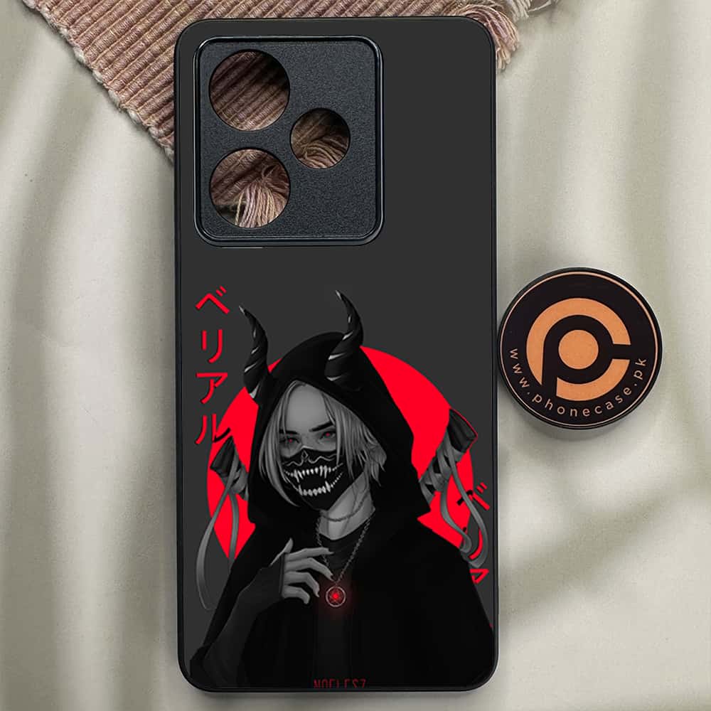 Realme GT 6 - Anime Series - Premium Metal Printed soft Bumper shock Proof Case