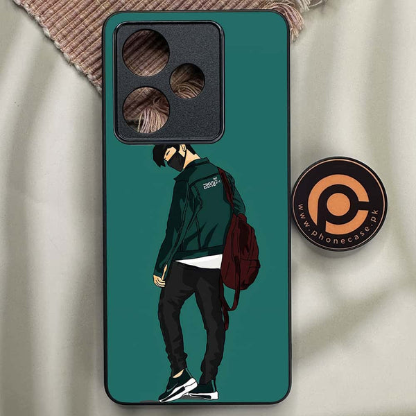 Realme GT 6 - Anime Series - Premium Metal Printed soft Bumper shock Proof Case