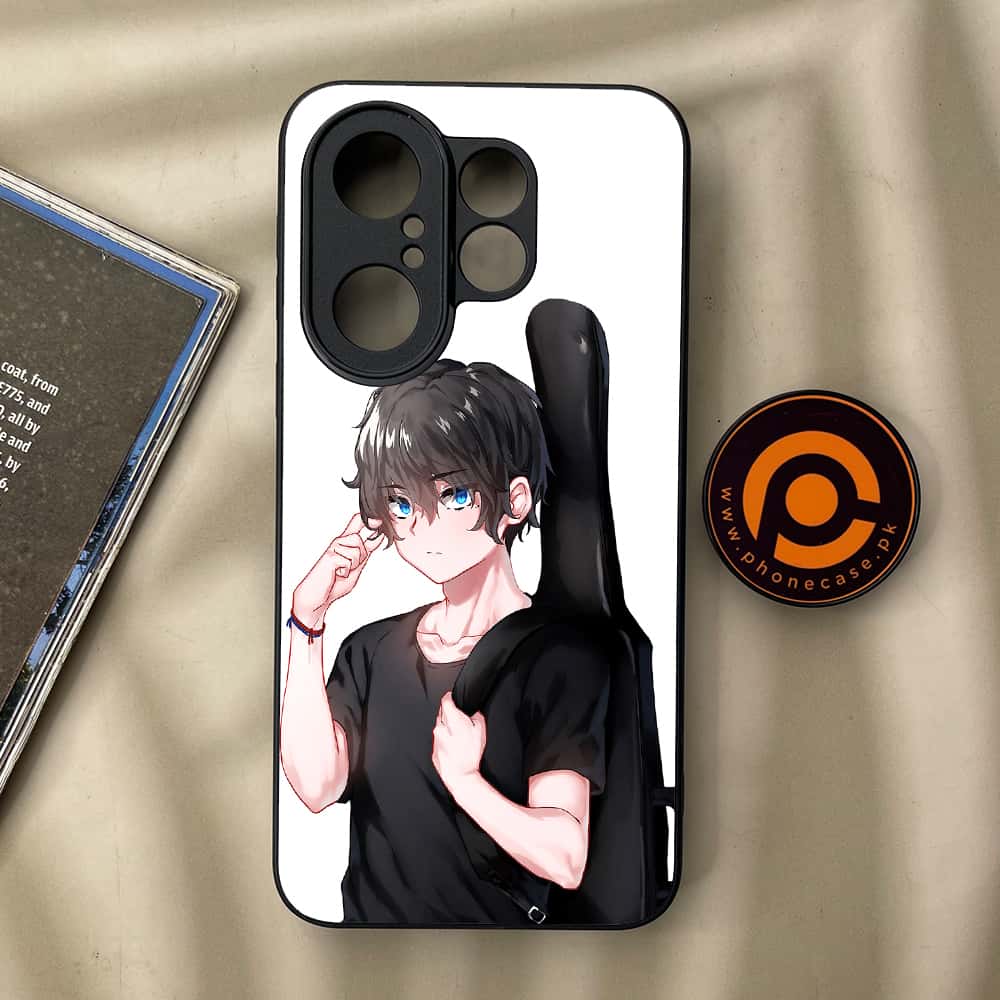 Vivo X200 FE - Anime Series - Premium Metal Printed soft Bumper Shock Proof Case