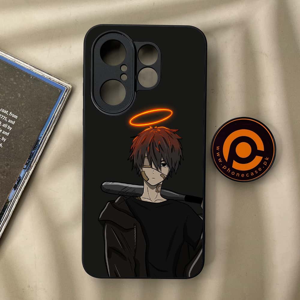 Vivo X200 FE - Anime Series - Premium Metal Printed soft Bumper Shock Proof Case