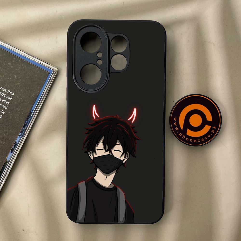 Vivo X200 FE - Anime Series - Premium Metal Printed soft Bumper Shock Proof Case