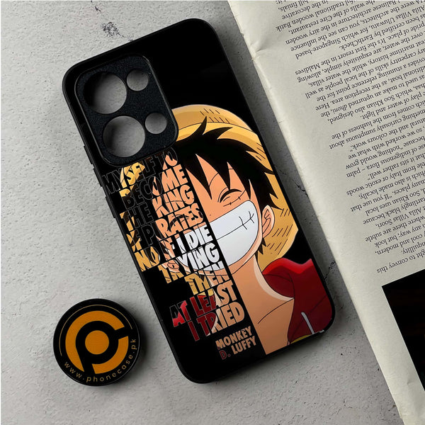 Oppo Reno 13 - Anime - Premium Metal Printed Soft Bumper Shockproof Case