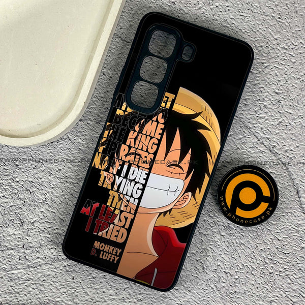 Infinix Hot 50 Pro - Anime - Premium Metal Printed soft Bumper shock Proof Case CS-37775