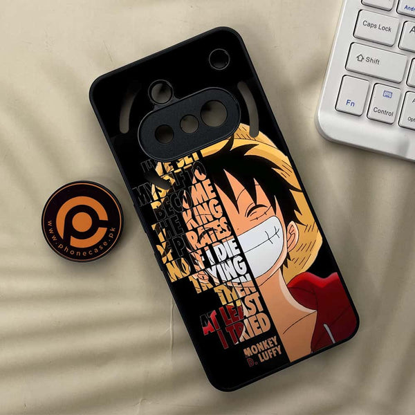 Nothing Phone 3a - Anime - Premium Metal Printed soft Bumper shock Proof Case