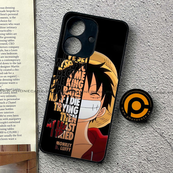 Realme Note 60 - Anime - Premium Printed Metal Soft Case