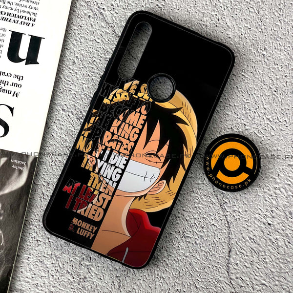 Huawei Y9 Prime (2019) - Anime - Premium Printed Glass soft Bumper Shock Proof Case