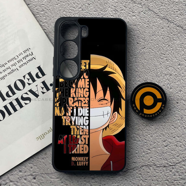 Vivo V40 Lite (IDN) - Anime - Premium Metal Printed soft Bumper Shock Proof Case