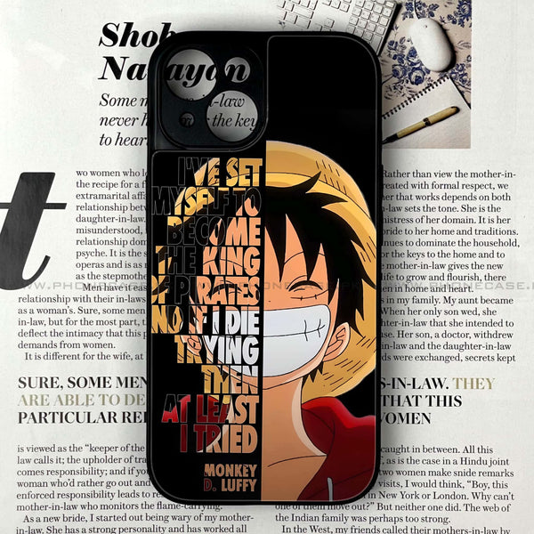 iPhone 13 Mini - Anime - Premium Metal Printed soft Bumper shock Proof Case