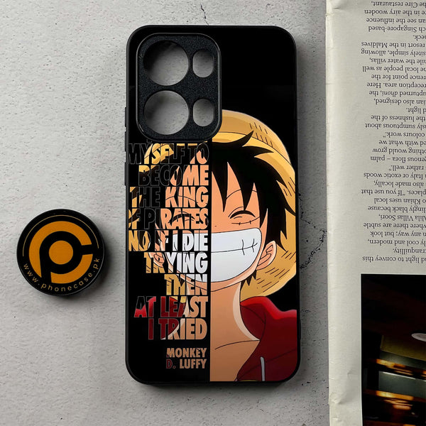 Oppo A6 Pro - Anime - Premium Metal Printed Soft Bumper Shockproof Case