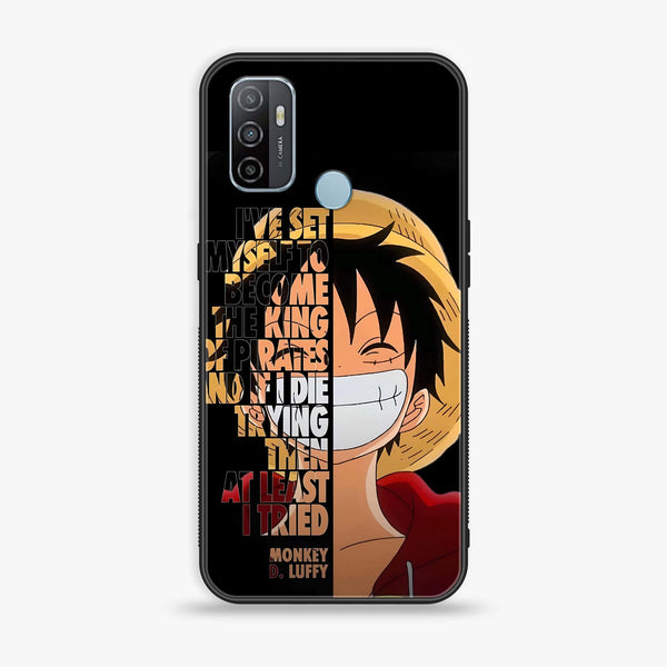 Oppo A53 - Anime -  Premium Printed Metal soft Bumper shock Proof Case