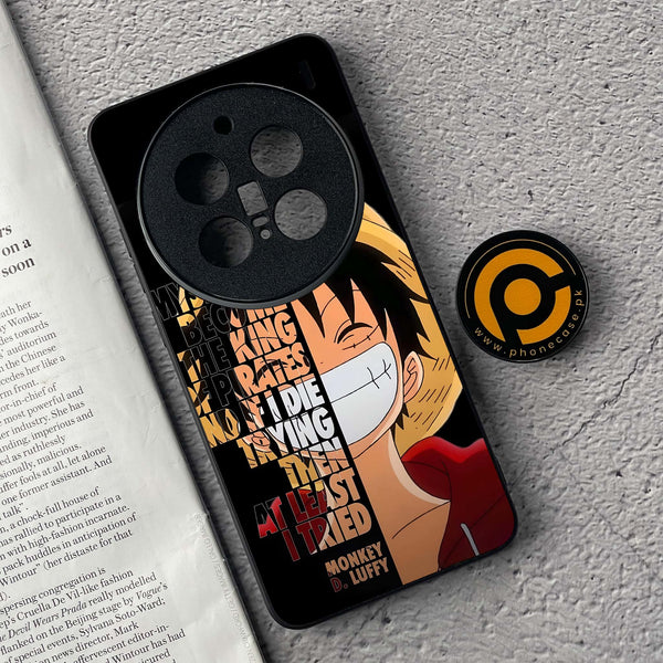 Vivo X200 Pro - Anime - Premium Metal  Printed soft Bumper shock Proof Case