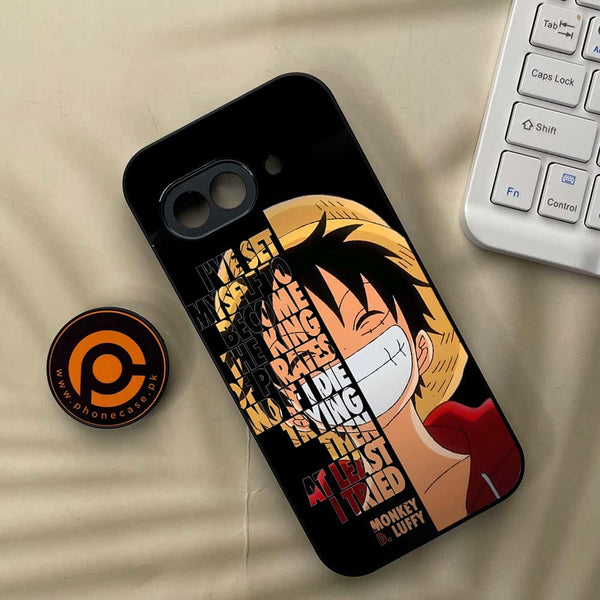 Google Pixel 9a - Anime - Premium Metal Printed soft Bumper Shock Proof Case