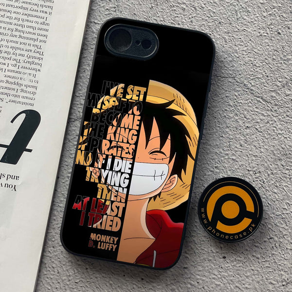 iPhone 16e - Anime - Premium Metal  Printed soft Bumper shock Proof Case