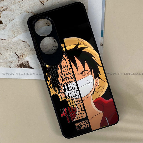 Oppo A60 - Anime -  Premium Printed Metal soft Bumper shock Proof Case