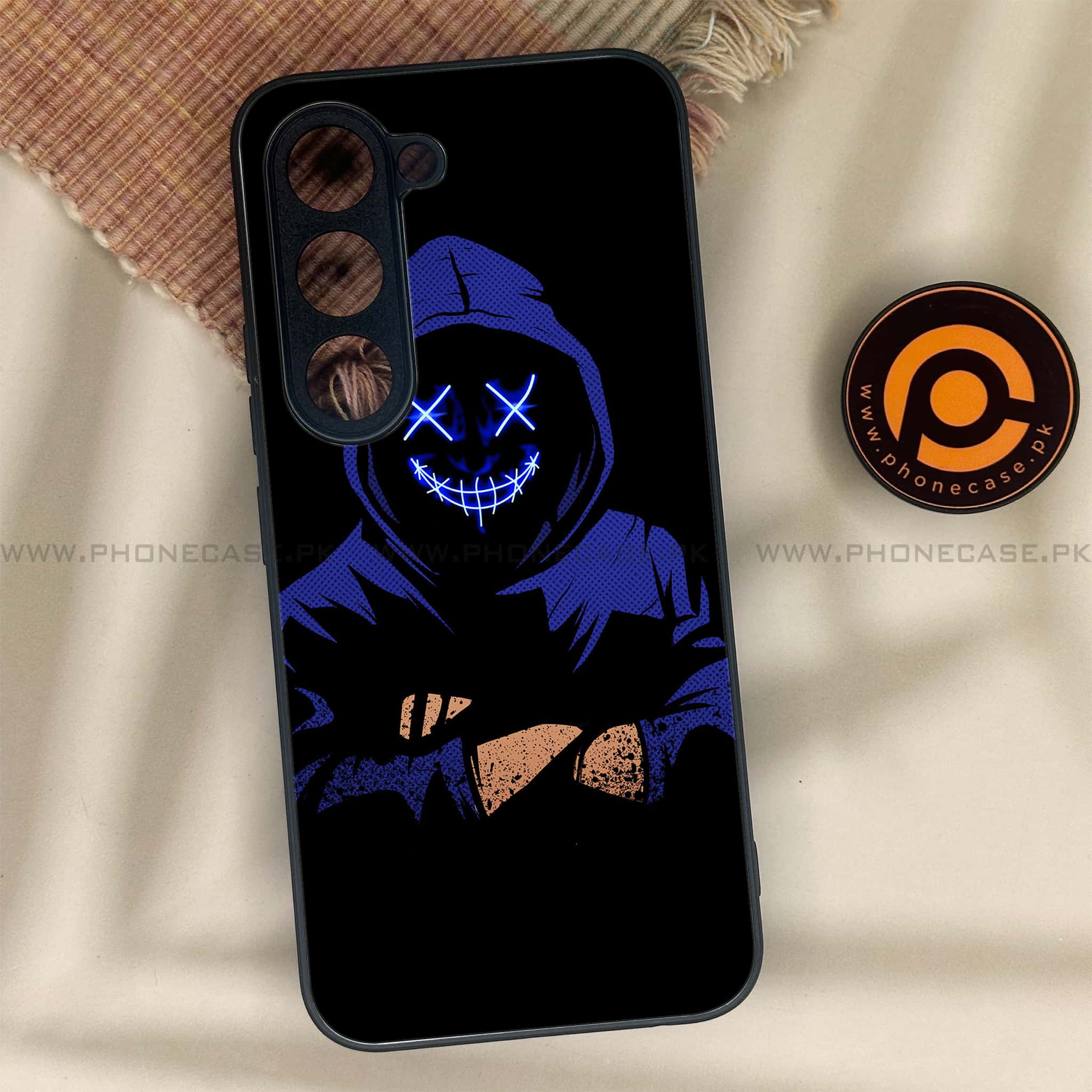 Tecno Spark 40 Pro - Anonymous 2.0 Series - Premium Metal Printed soft Bumper shock Proof Case