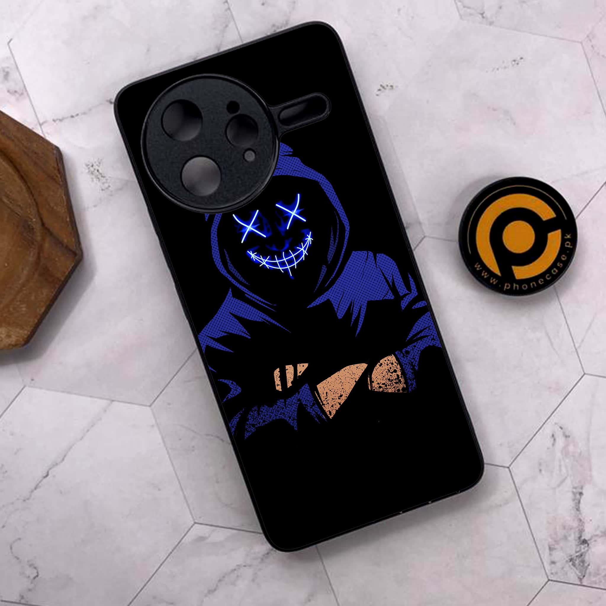 Xiaomi Poco F7 Ultra 5G - Anonymous 2.0 Series - Premium Metal Printed soft Bumper shock Proof Case