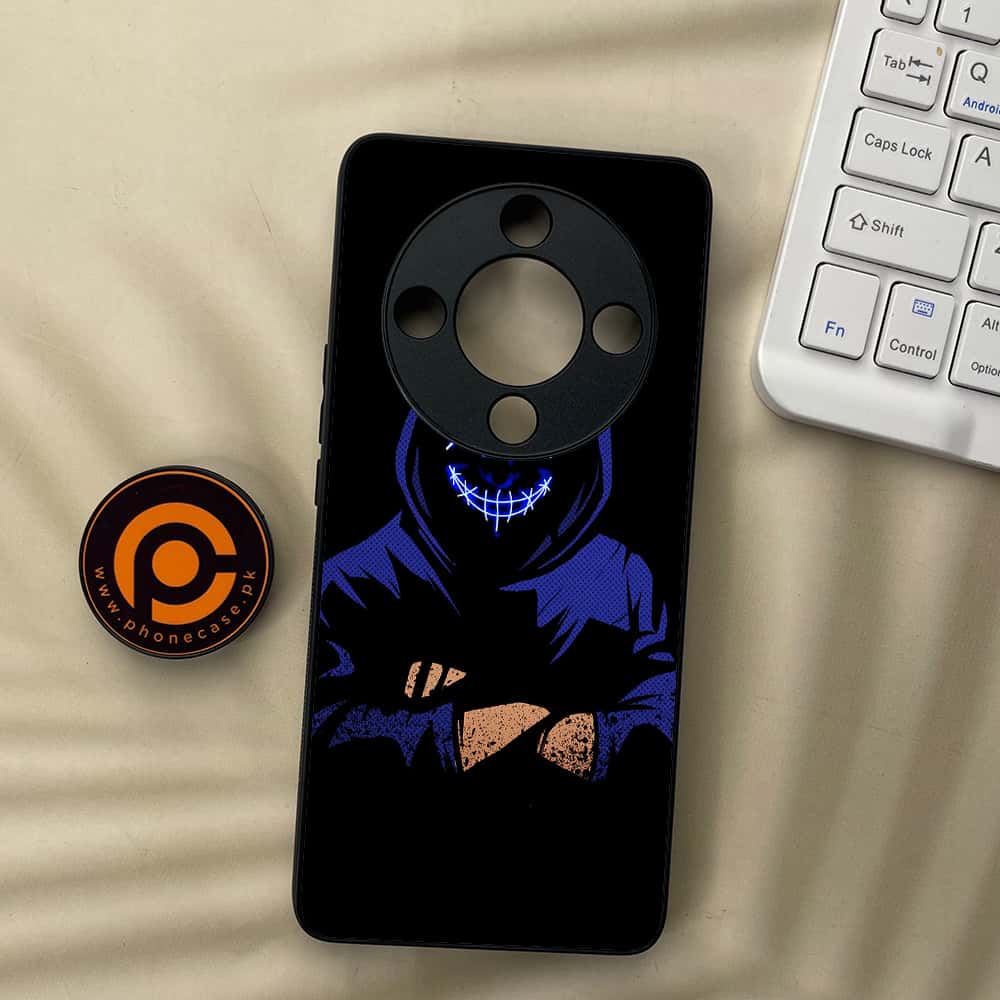 HONOR X9b 5G - Anonymous 2.0 Series - Premium Metal  Printed soft Bumper shock Proof Case
