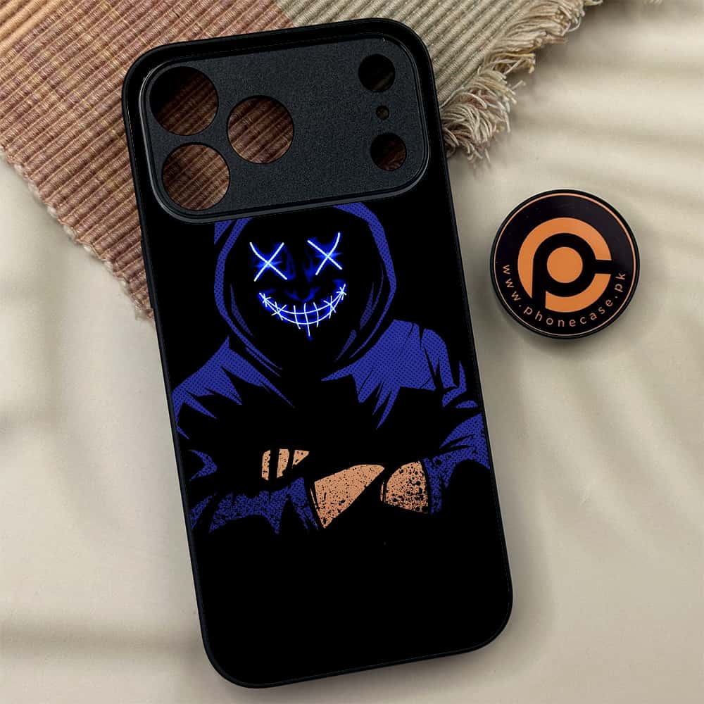 iPhone 17 Pro Max - Anonymous 2.0 Series - Premium Metal Printed soft Bumper shock Proof Case