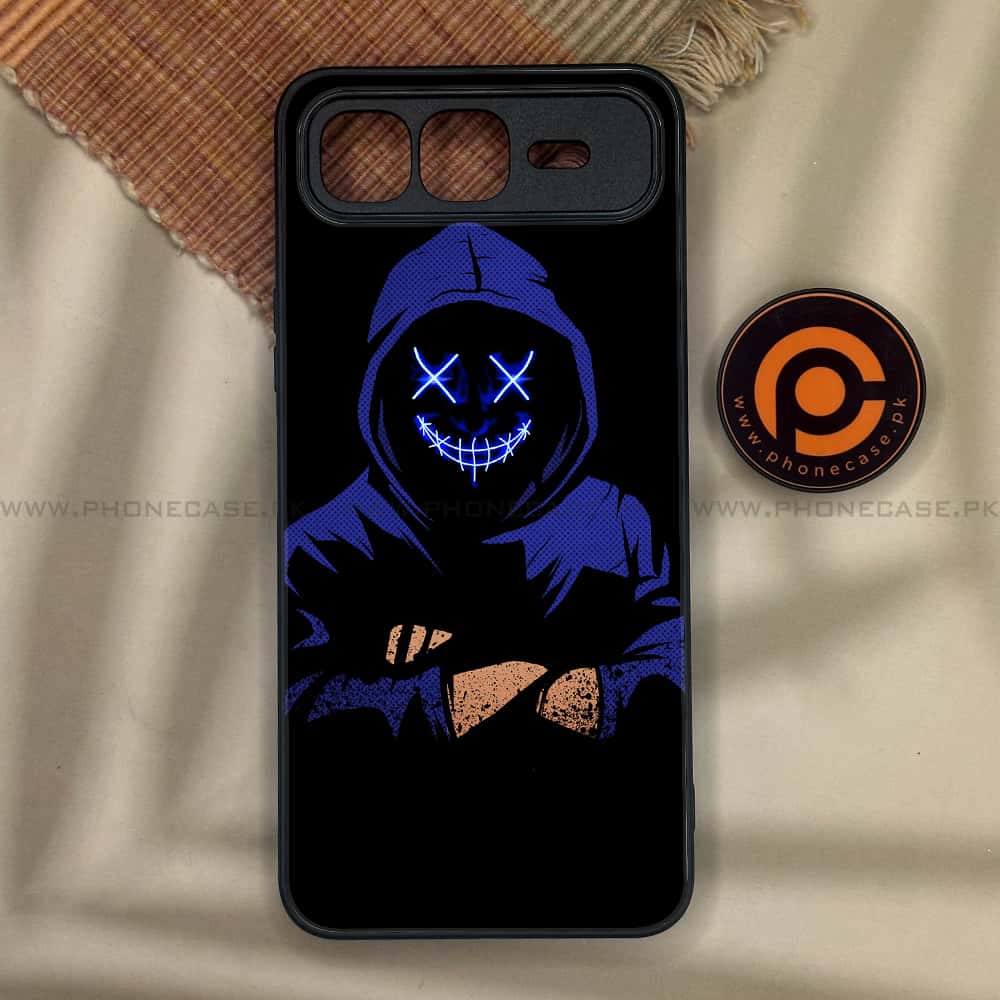 Infinix Smart 10 Plus - Anonymous 2.0 Series - Premium Metal Printed soft Bumper shock Proof Case