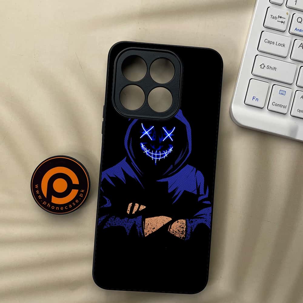 Honor X5b Plus - Anonymous 2.0 Series - Premium Metal  Printed soft Bumper shock Proof Case