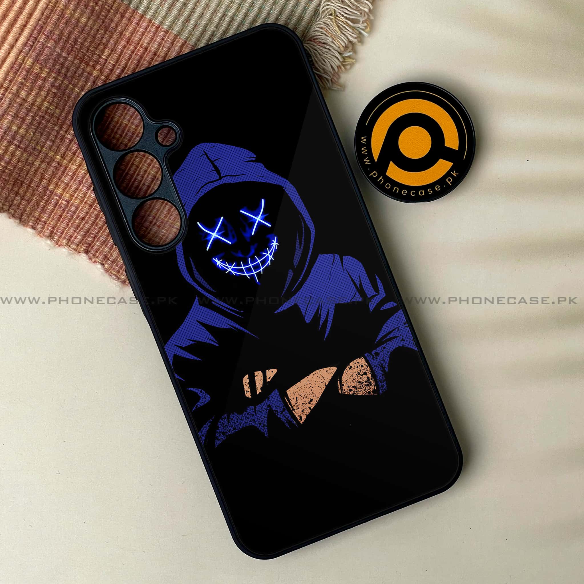 Samsung Galaxy A05s - Anonymous 2.0 Series - Premium Metal Printed soft Bumper shock Proof Case