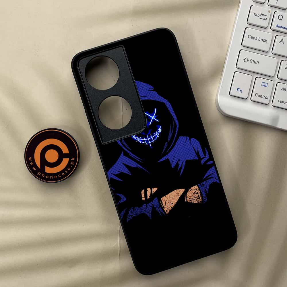 Honor X7b - Anonymous 2.0 Series - Premium Metal  Printed soft Bumper shock Proof Case