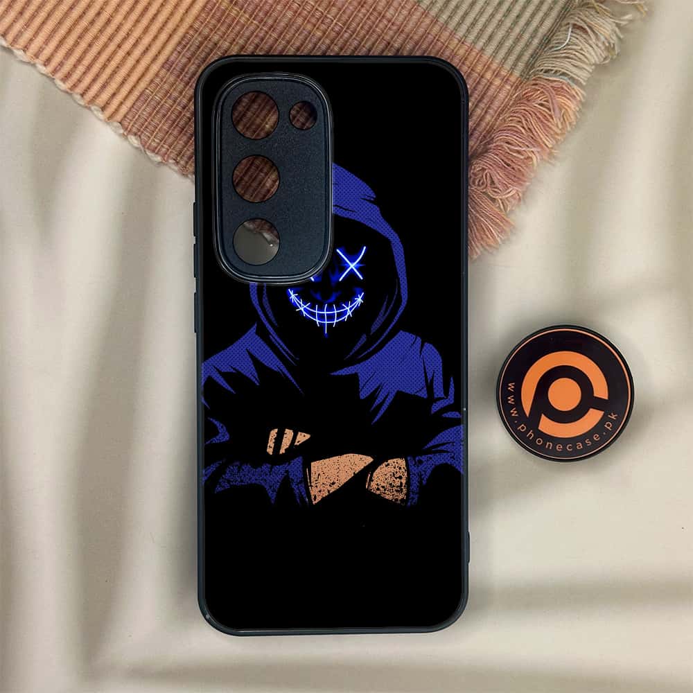 Tecno Spark 40 Pro Plus - Anonymous 2.0 Series - Premium Metal Printed soft Bumper shock Proof Case