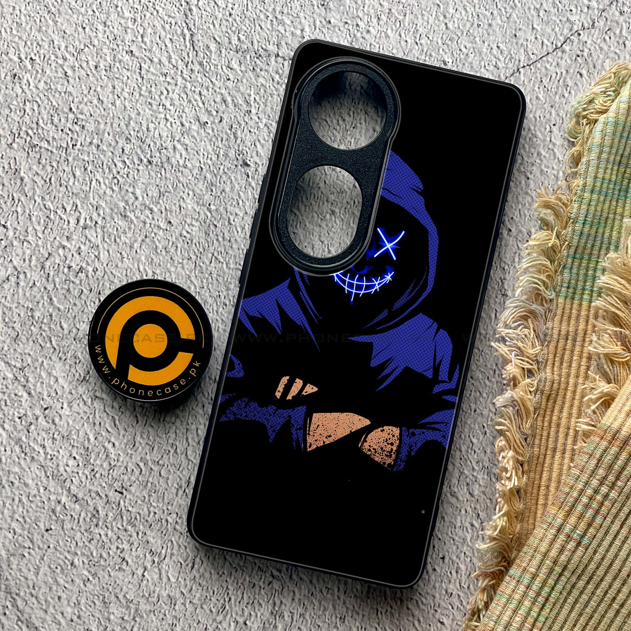 Vivo S19 Pro - Anonymous 2.0 Series - Premium Metal Printed soft Bumper shock Proof Case