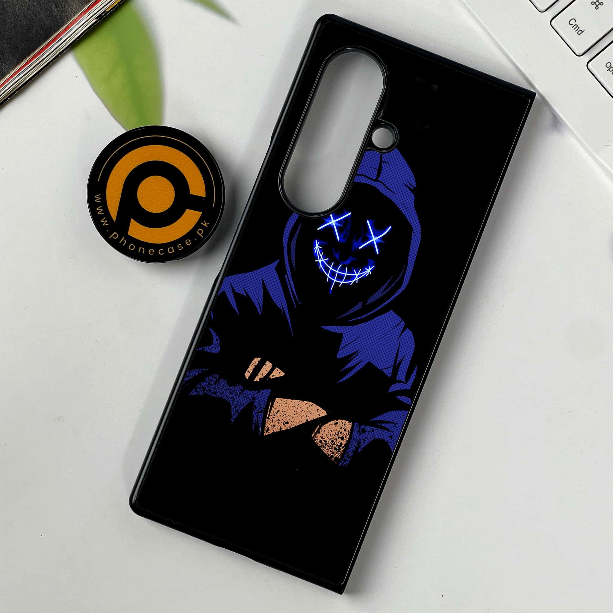 Samsung Galaxy Z Fold 7 - Anonymous 2.0 Series - Premium Metal Printed soft Bumper shock Proof Case