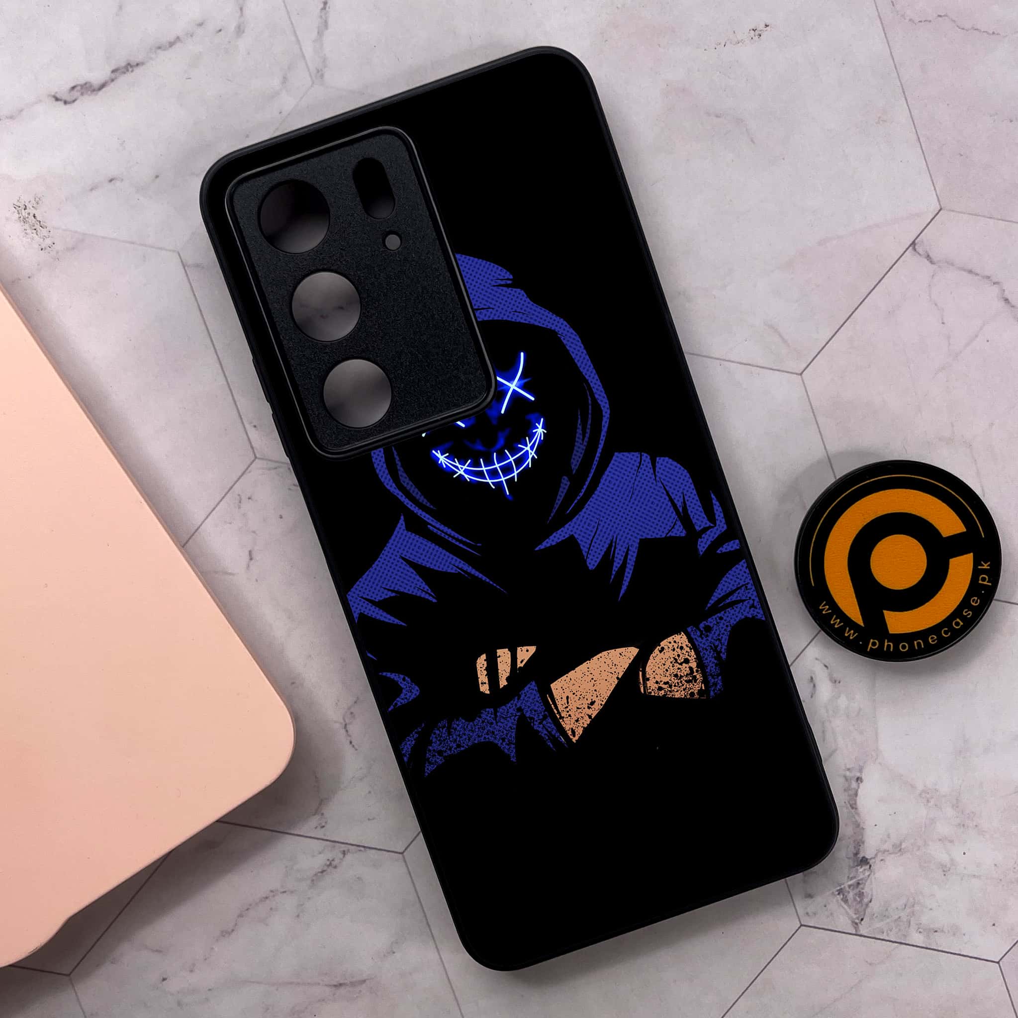 Realme C75x 4G - Anonymous 2.0 Series - Premium Metal Printed soft Bumper shock Proof Case