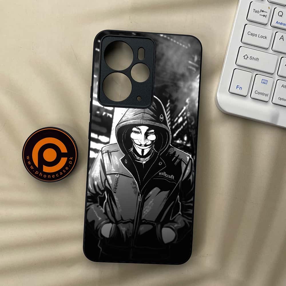 Realme 14 5G - Anonymous 2.0 Series - Premium Metal Printed soft Bumper Shock Proof Case