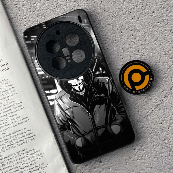 Vivo X200 Pro - Anonymous 2.0 Series - Premium Metal  Printed soft Bumper shock Proof Case