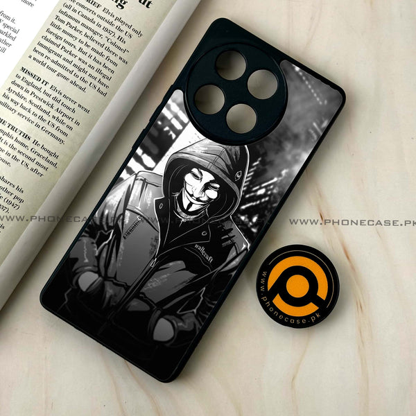 Tecno Camon 30s - Anonymous 2.0 Series - Premium Metal Printed soft Bumper shock Proof Case