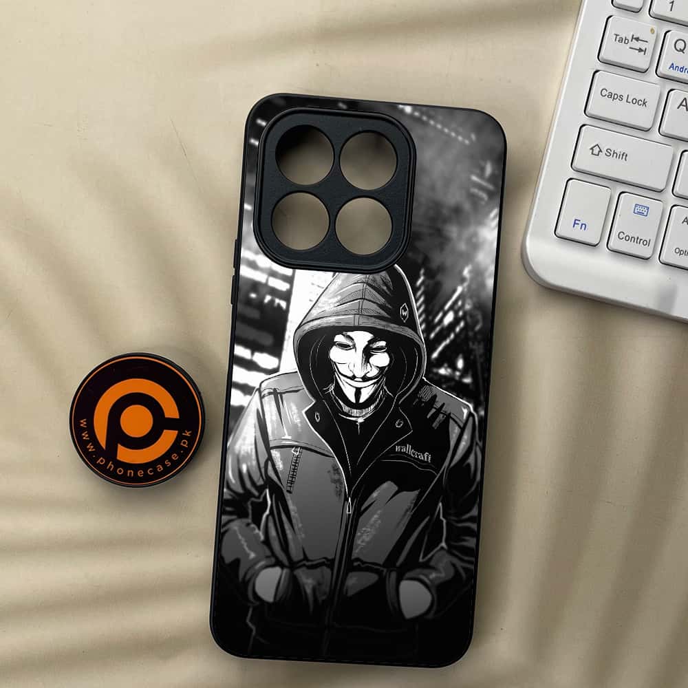 Honor X5b Plus - Anonymous 2.0 Series - Premium Metal  Printed soft Bumper shock Proof Case