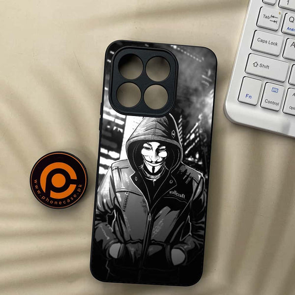 Honor X5b Plus - Anonymous 2.0 Series - Premium Metal  Printed soft Bumper shock Proof Case