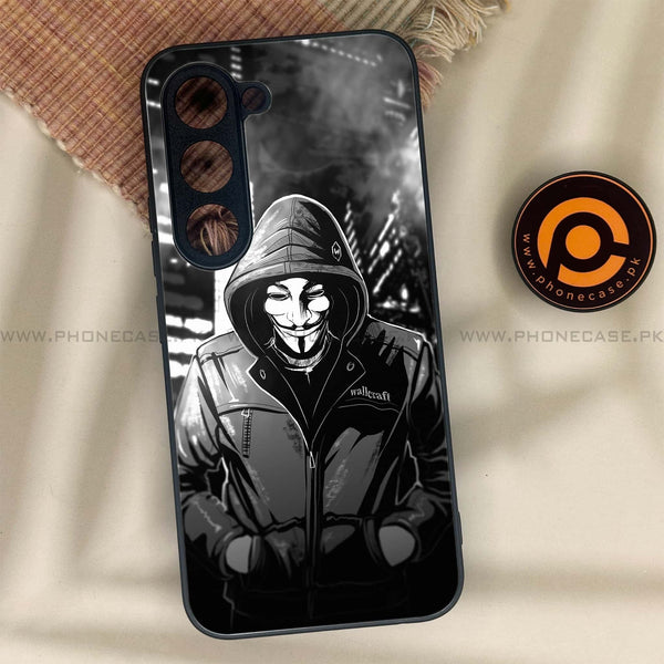 Tecno Spark 40 Pro - Anonymous 2.0 Series - Premium Metal Printed soft Bumper shock Proof Case