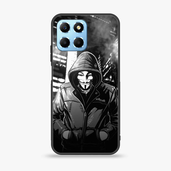 Honor X6 - Anonymous 2.0 Series - Premium Printed Glass soft Bumper shock Proof Case