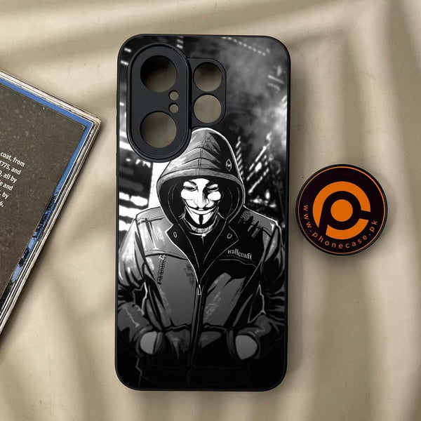 Vivo X200 FE - Anonymous 2.0 Series - Premium Metal Printed soft Bumper Shock Proof Case