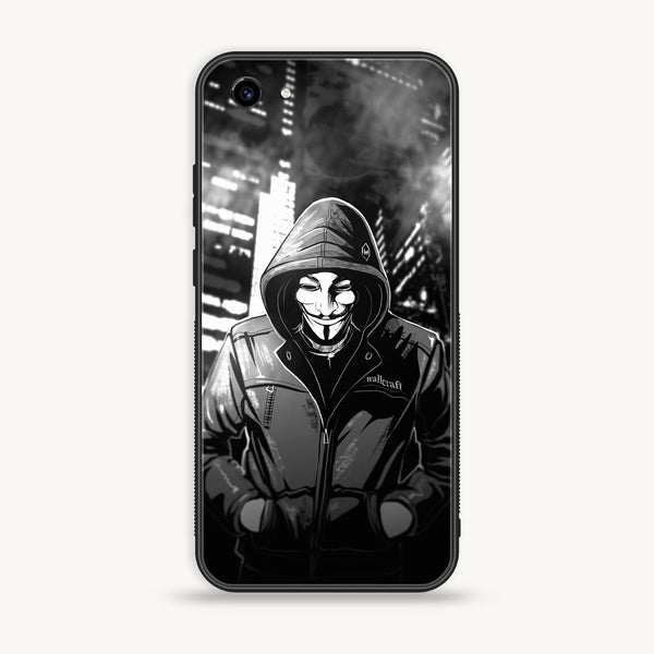 Vivo Y83 - Anonymous 2.0 Series - Premium Printed Glass soft Bumper shock Proof Case
