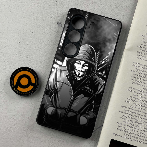 Tecno Camon 40 - Anonymous 2.0 Series - Premium Metal Printed Soft Bumper Shockproof Case