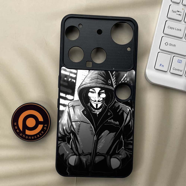 Nothing Phone 3 - Anonymous 2.0 Series - Premium Metal  Printed soft Bumper shock Proof Case