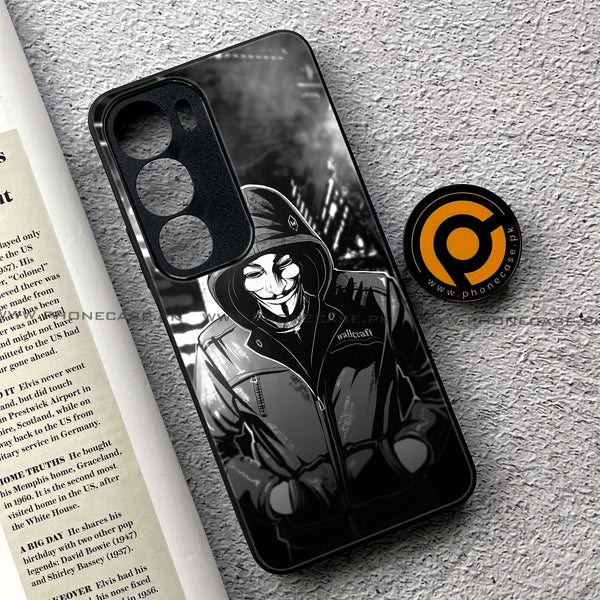 Vivo Y19s Pro - Anonymous 2.0 Series - Premium Metal Printed soft Bumper shock Proof Case